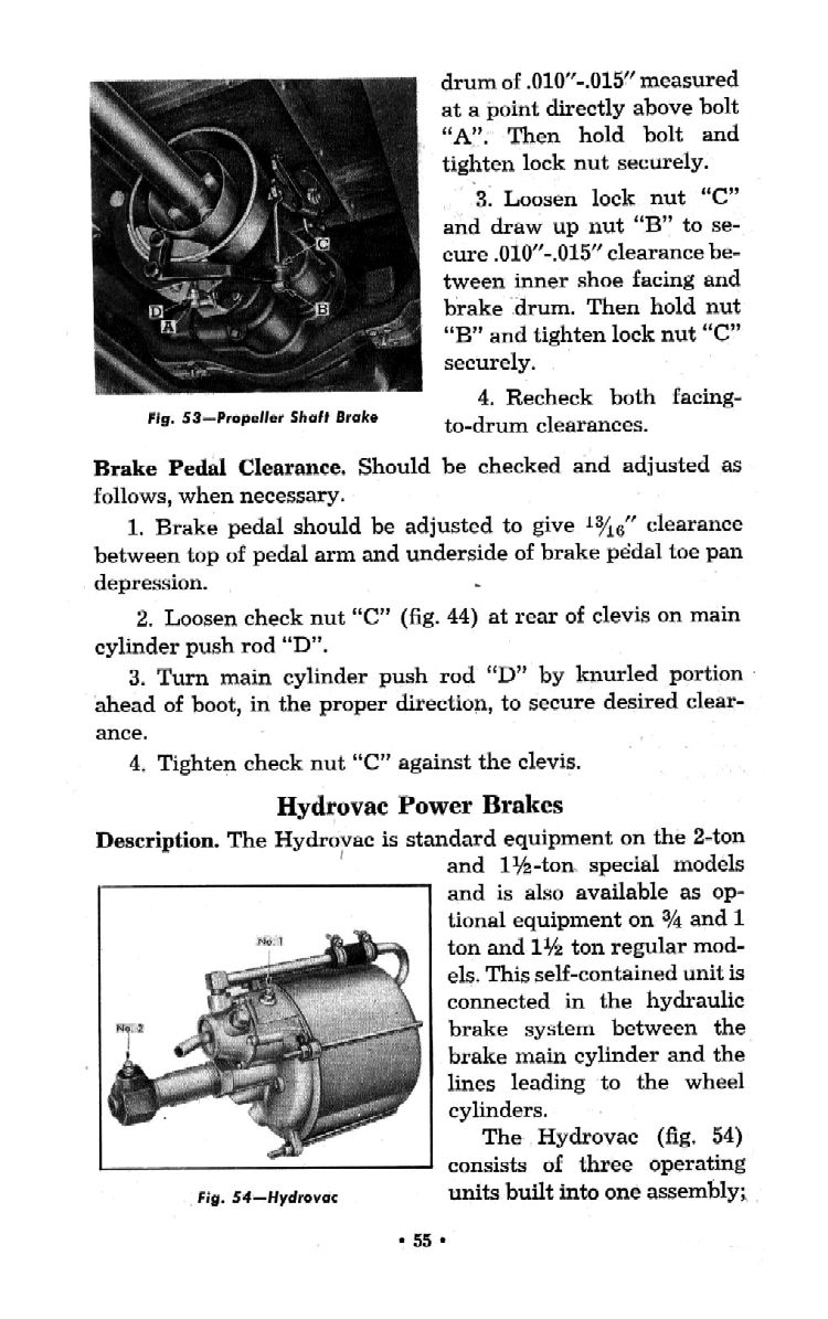 1951 Chevrolet Trucks Operators Manual Page 15
